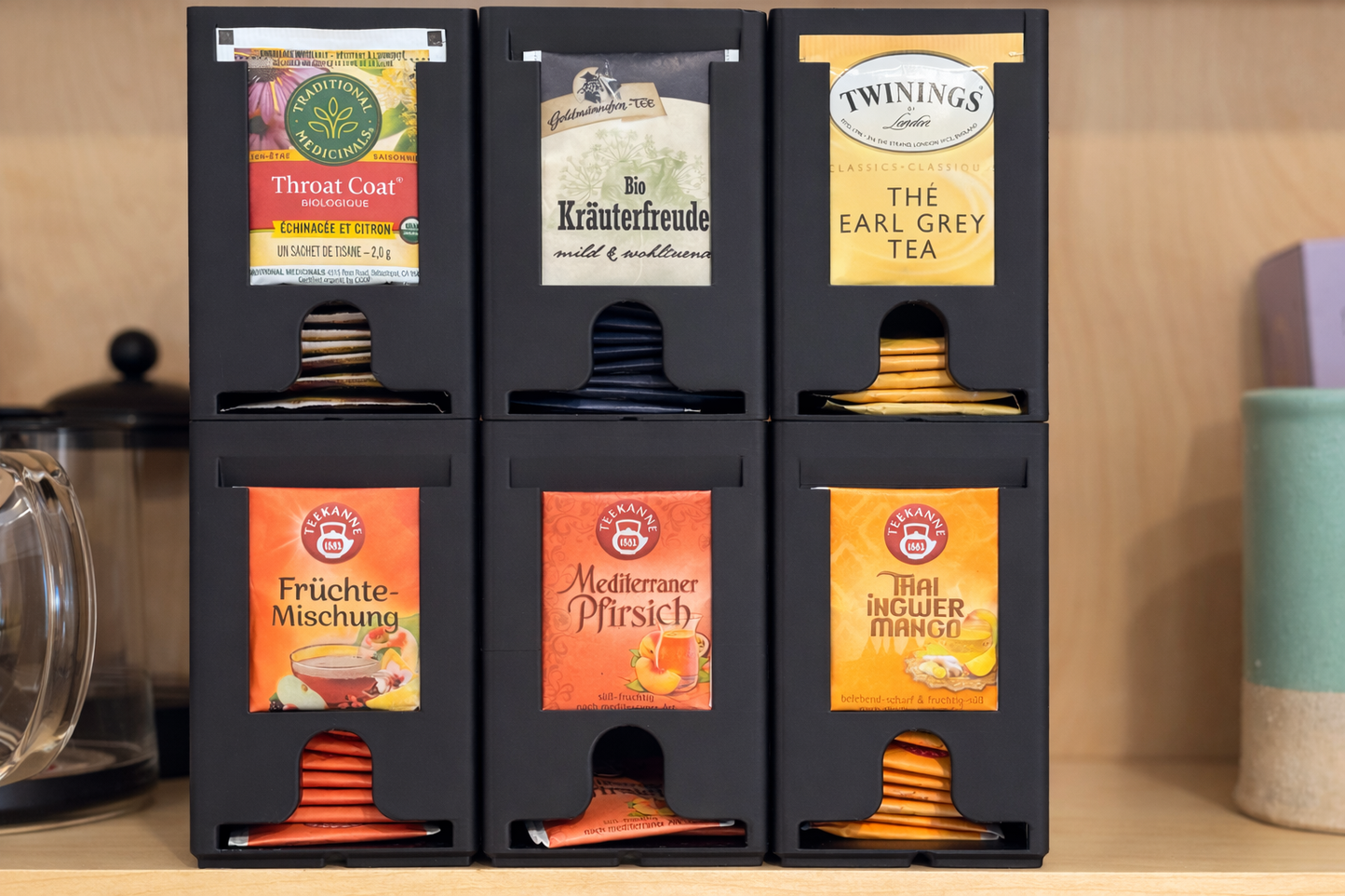 MODULO TEA – Modular Tea Organizer (Set of 2)