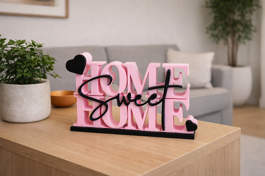 HOME Sweet HOME Dekobuchstaben