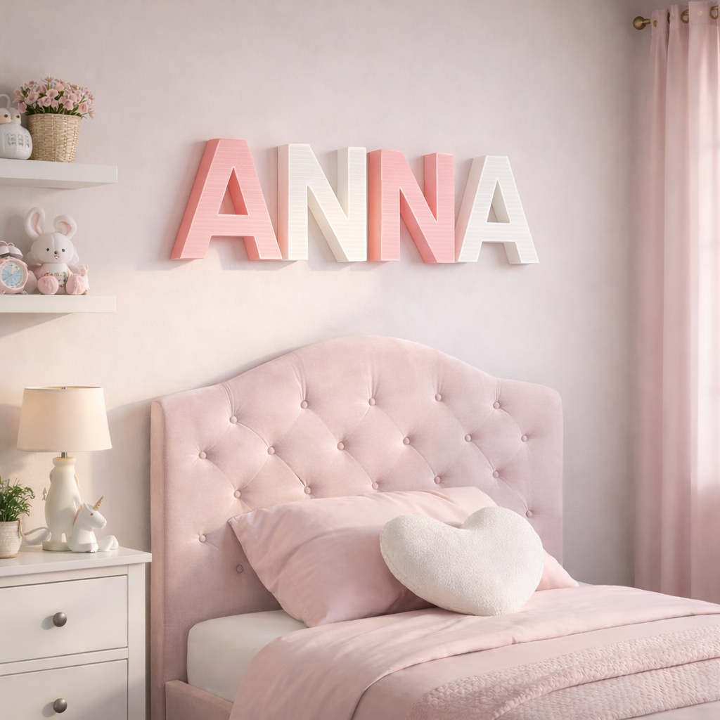 Personalized letter for wall & door