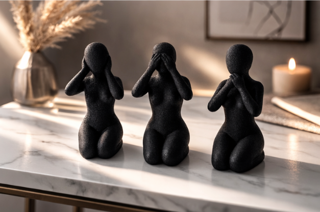 Harmony Figures Three Symbolic Sculptures