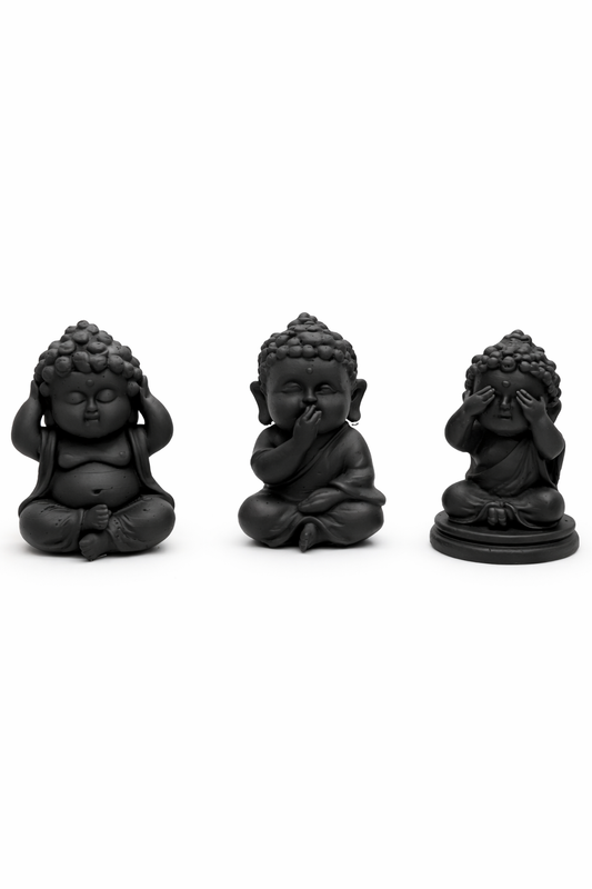 ZENI Buddha Figuren (3er Set)