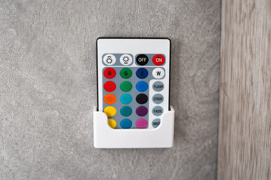 Support mural de télécommande LED RGB