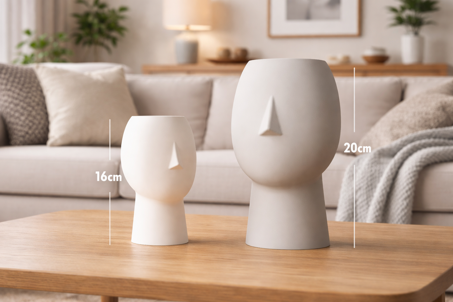 VALEN Design Skulptur (2er-Set)