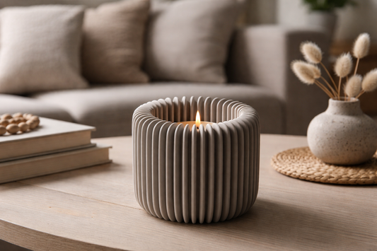 Kerzenhalter RIBBED (2er Set)