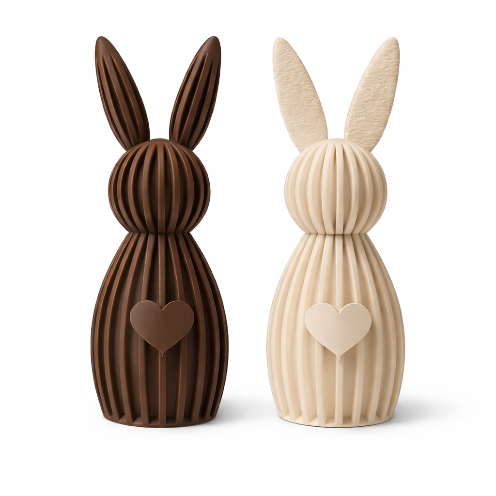 Figurine décorative de lapin de Pâques NORI (lot de 2)