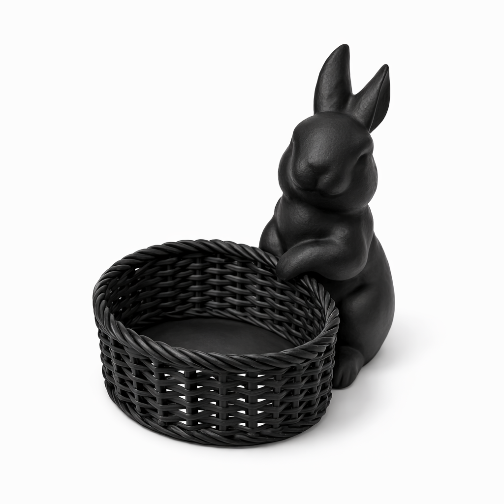 EIKO Osterhase mit Körbchen