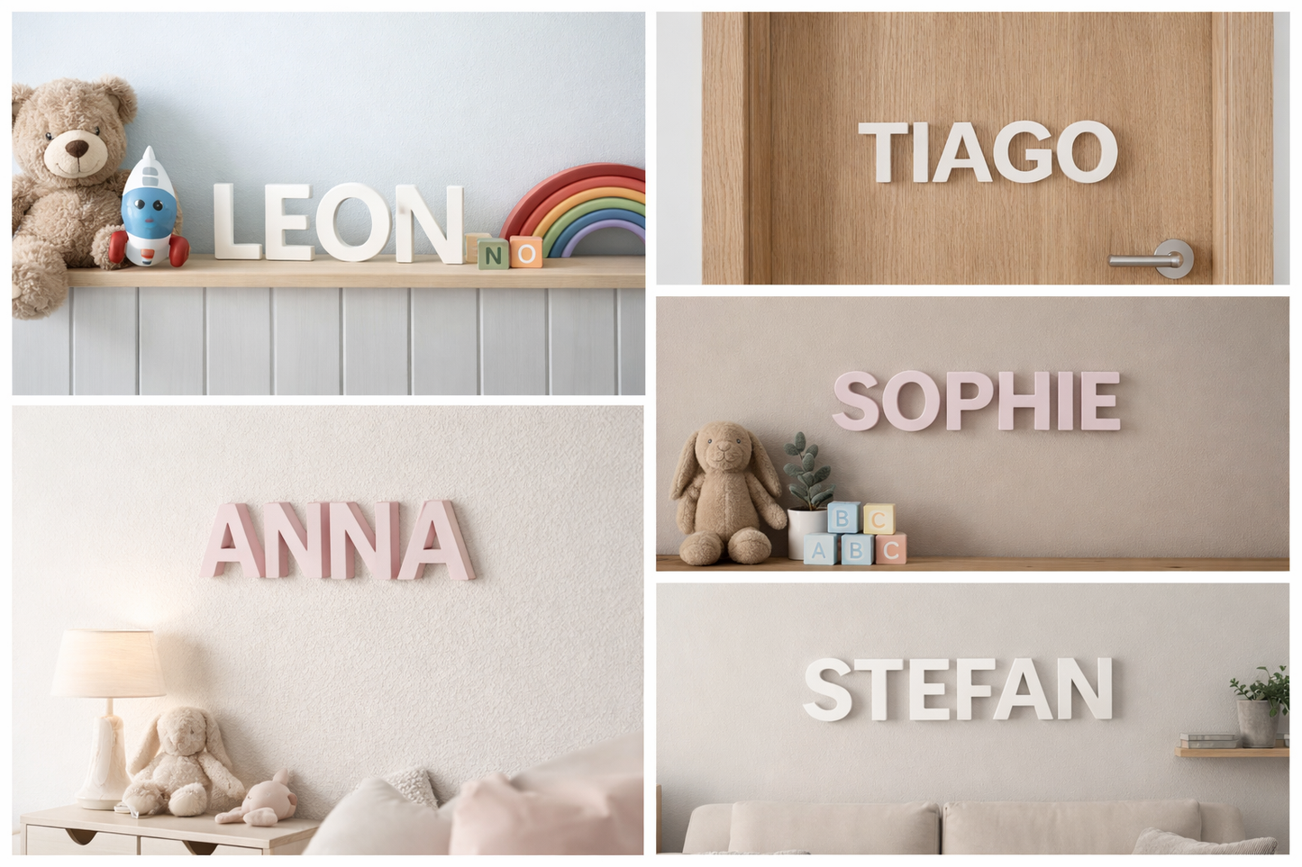 Personalized letter for wall & door