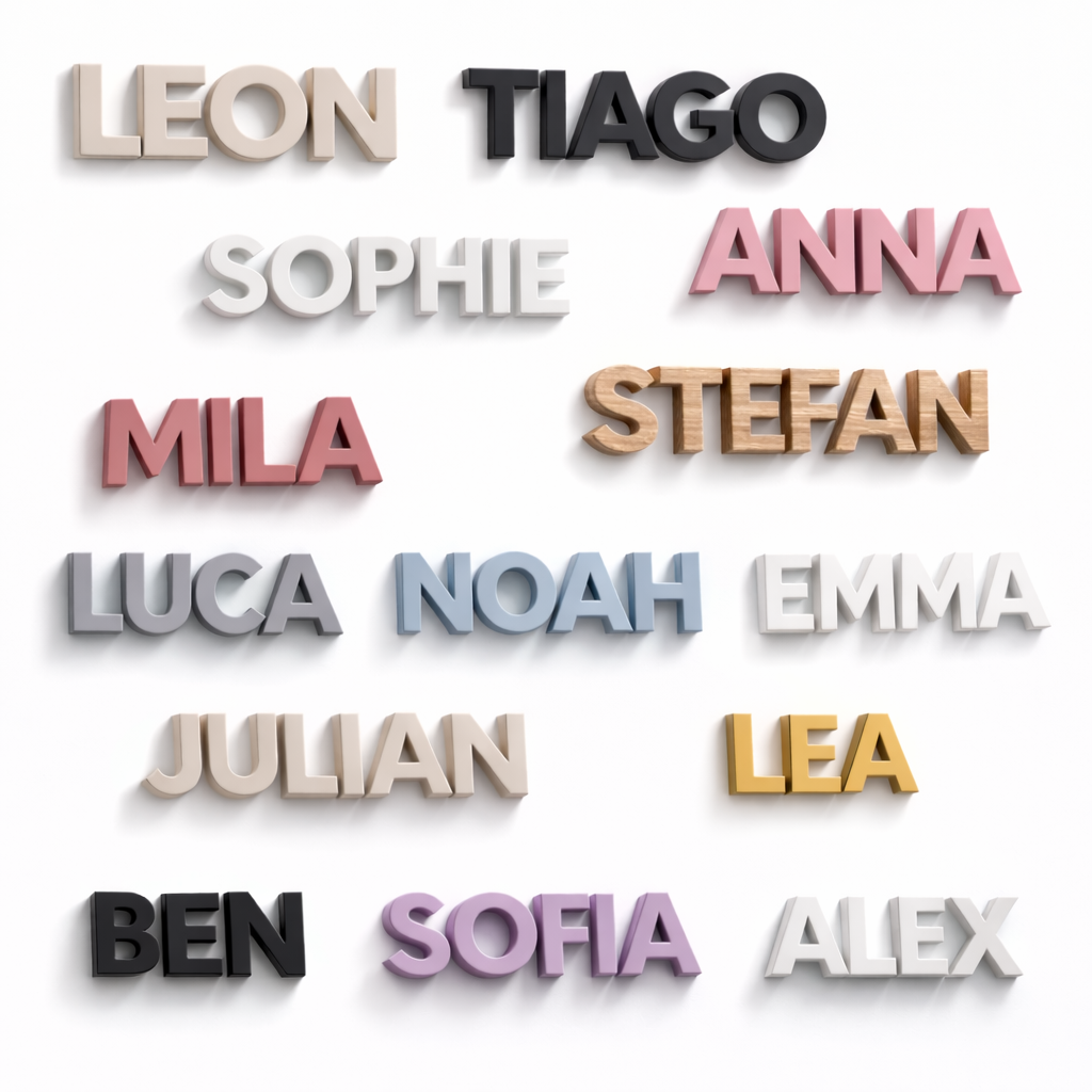 Personalized letter for wall & door