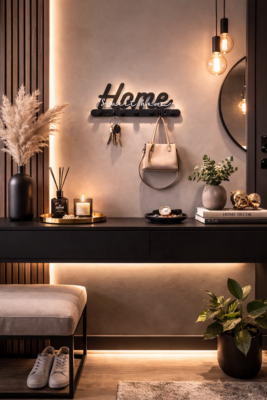 Schlüsselbrett Home Sweet Home