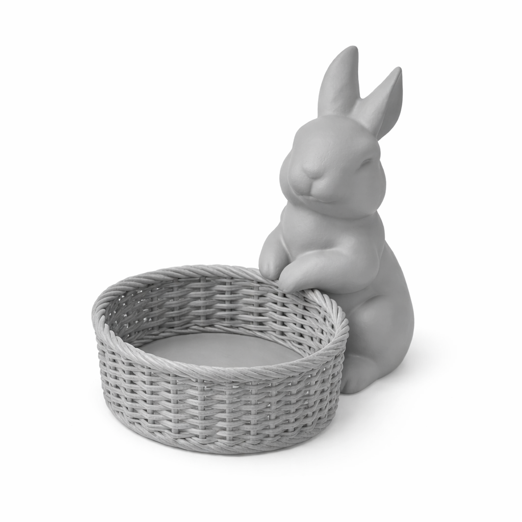 EIKO Osterhase mit Körbchen