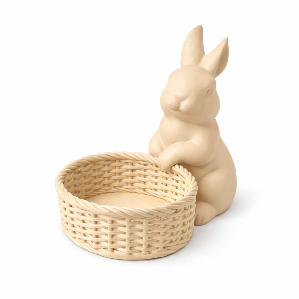 EIKO Osterhase mit Körbchen