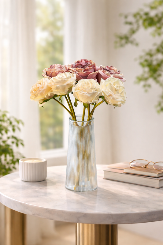 Dekorative Rosen (2er Set)