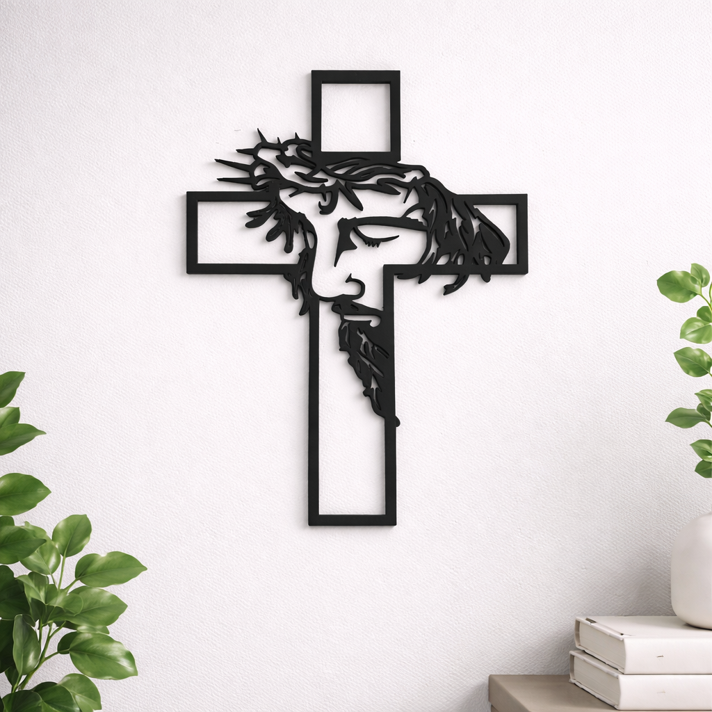 Wandkreuz mit Jesus