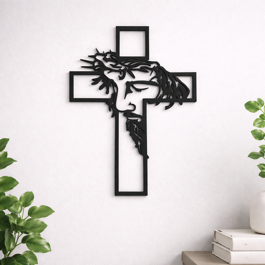 Wandkreuz mit Jesus