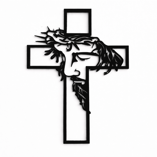 Wandkreuz mit Jesus