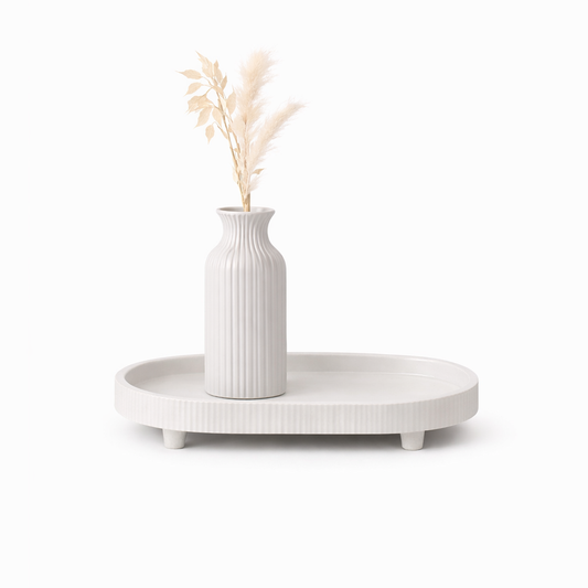 Liora Dekotablett mit Vase